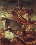Georeg frederic watts,O.M.S,R.A. The Rider on the White Horse china oil painting artist